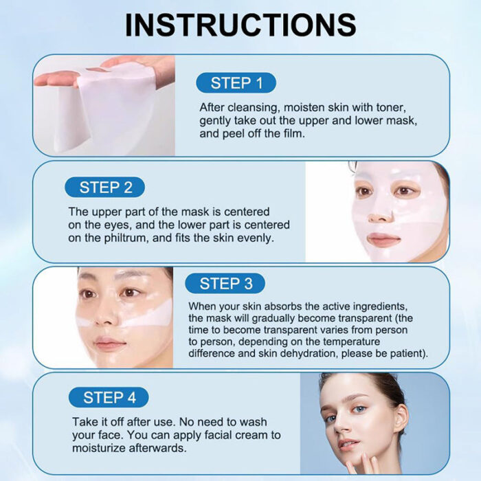EELHOE Bio Collagen Deep Real Facial Mask – Hydrate, Brighten, and Revitalize Your Skin